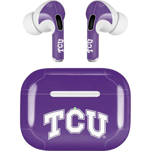 Texas Christian University TCU Horned Frogs AirPods Skins